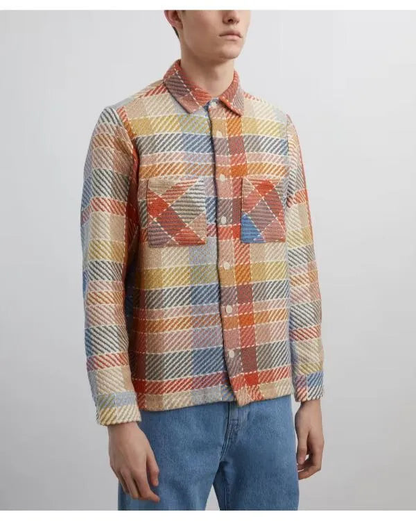 Abbott Elementary S05 Chris Perfetti Plaid Shirt Jacket