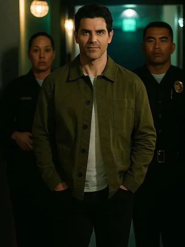 David Giuntoli High Potential Green Jacket