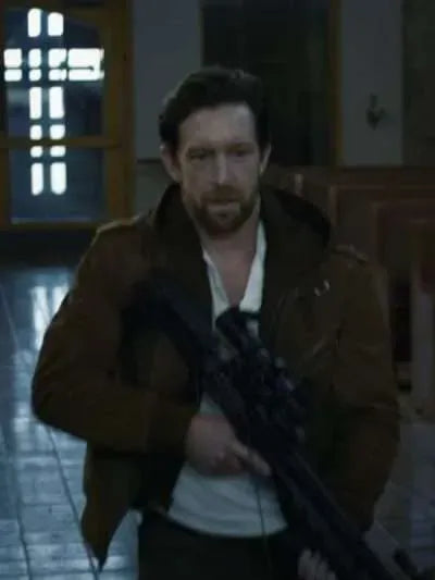 Exit Protocol 2025 Scott Martin Brown Suede Leather Jacket