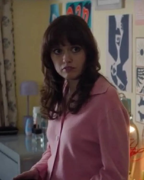 Film Club S01 Aimee Lou Wood Pink Shirt