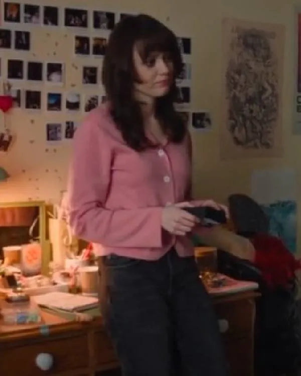 Film Club S01 Aimee Lou Wood Pink Shirt