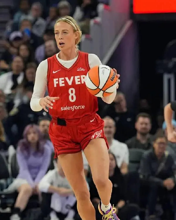 Sophie Cunningham Indiana Fever Red Jersey