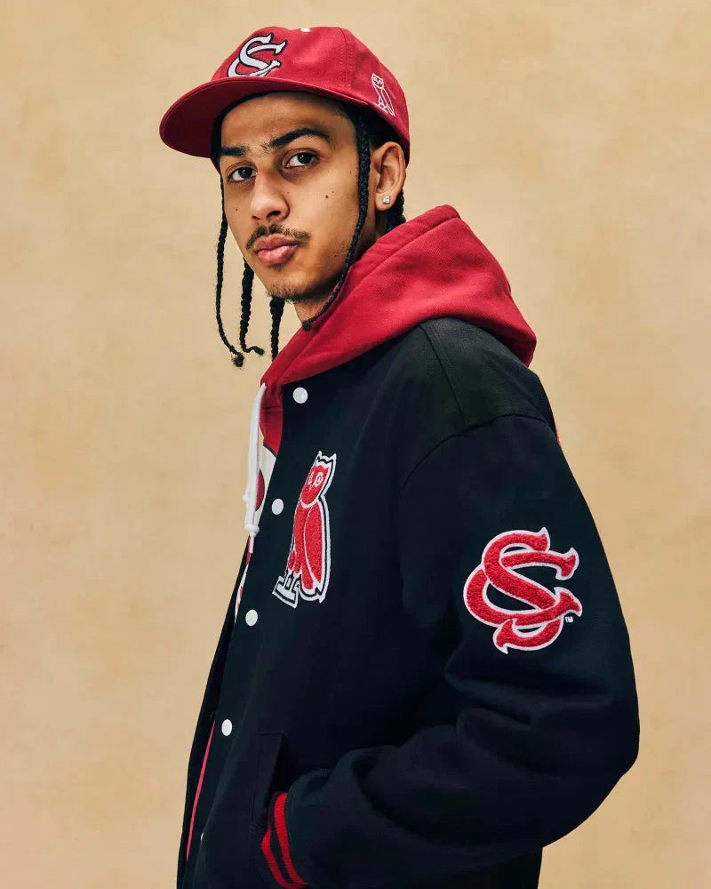 South Carolina Gamecocks Varsity Jacket Clanton Jacket