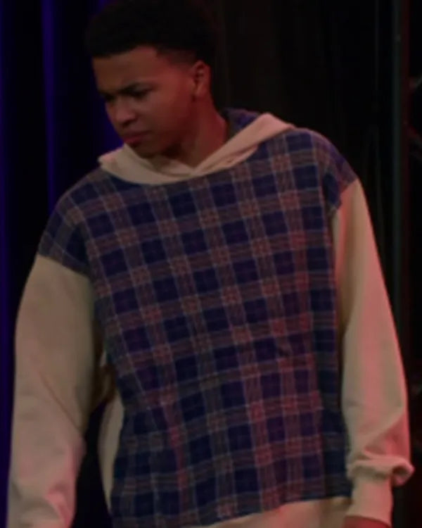 Vampirina Teenage Vampire S01 Shaun Dixon Plaid Hoodie