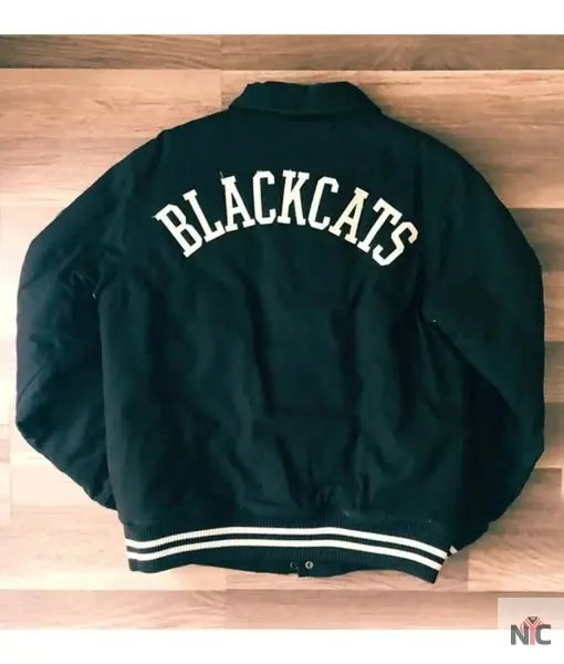 10 Deep Black Cats Jacket Clanton Jacket