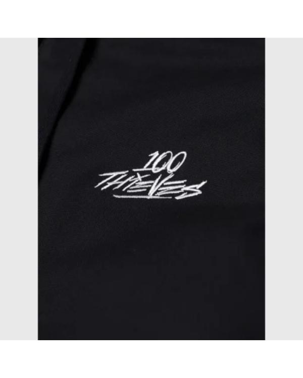100 Thieves Black Hooded Jacket USA Jackets