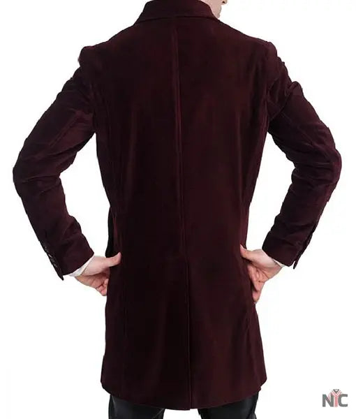 12th Doctor Who Maroon Coat Clanton Jacket