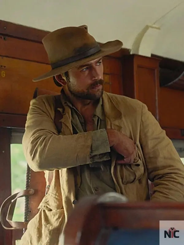 1923 Spencer Dutton Beige Jacket Clanton Jacket