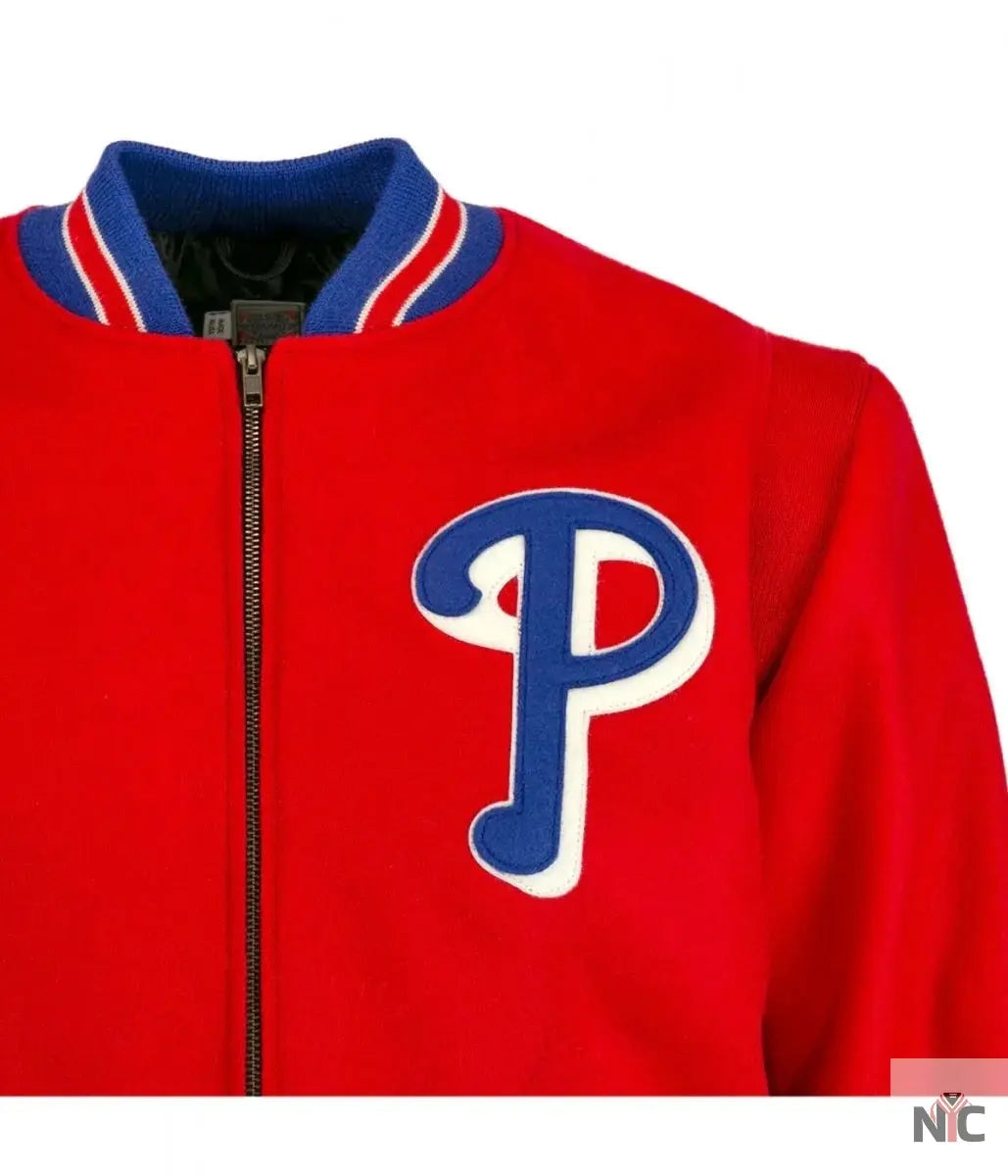 1949 Philadelphia Phillies Wool Jacket Clanton Jacket