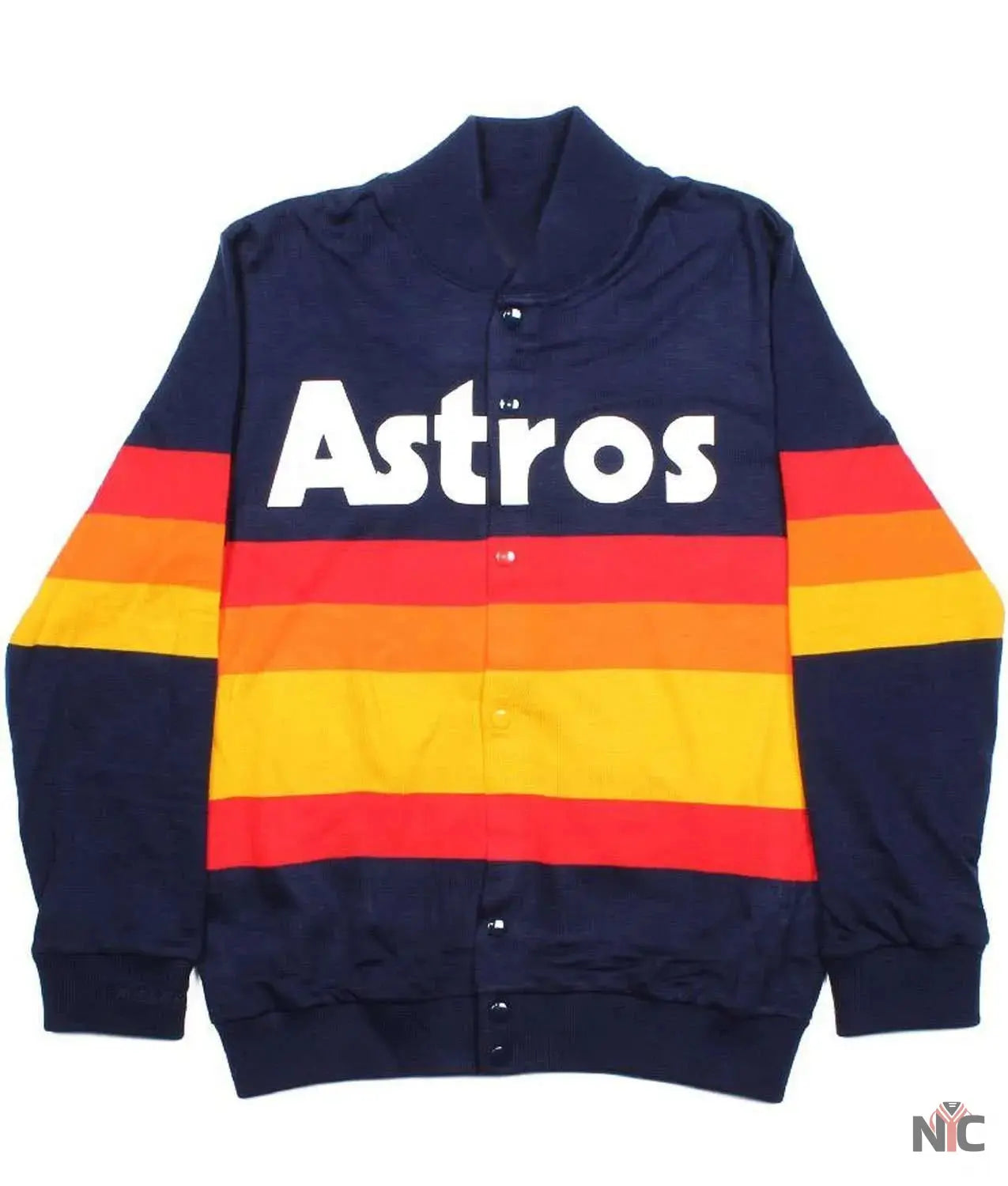 1986 Houston Astros Sweater Clanton Jacket