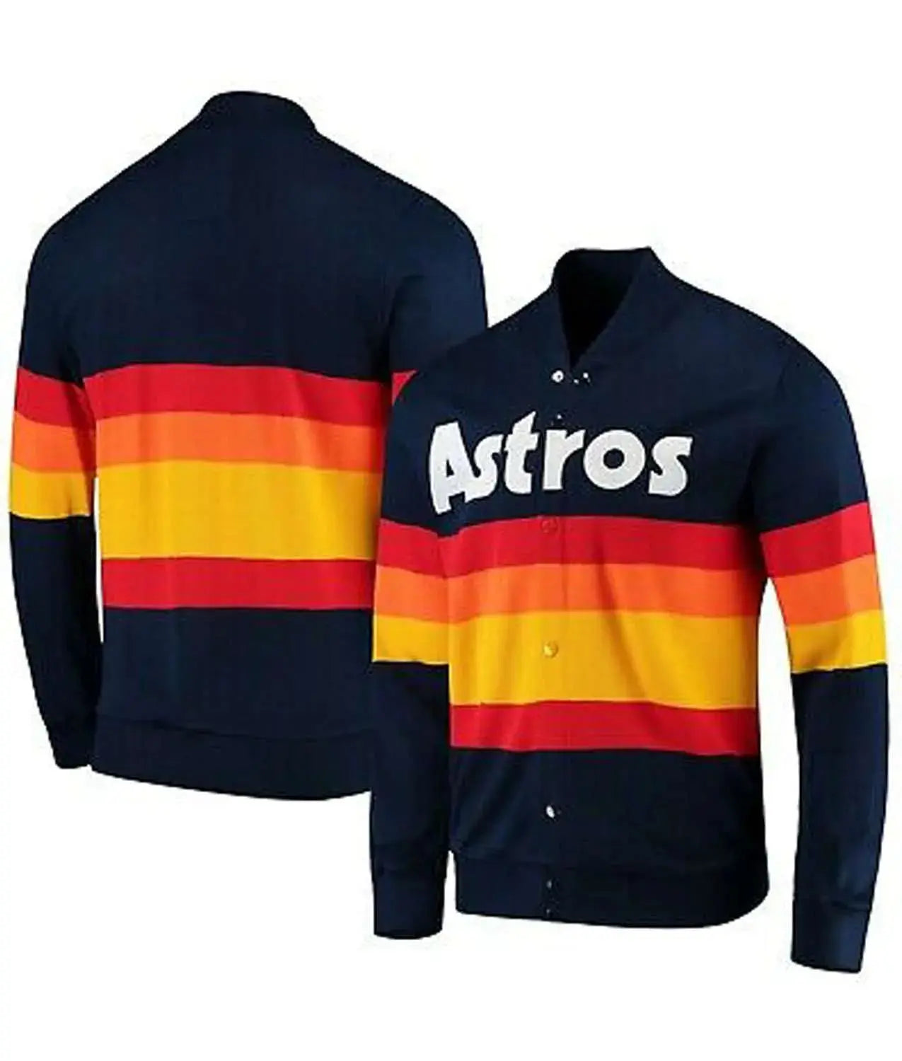 1986 Houston Astros Sweater Clanton Jacket