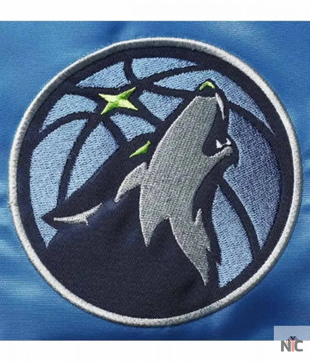 75th Anniversary Minnesota Timberwolves Leader Jacket Clanton Jacket