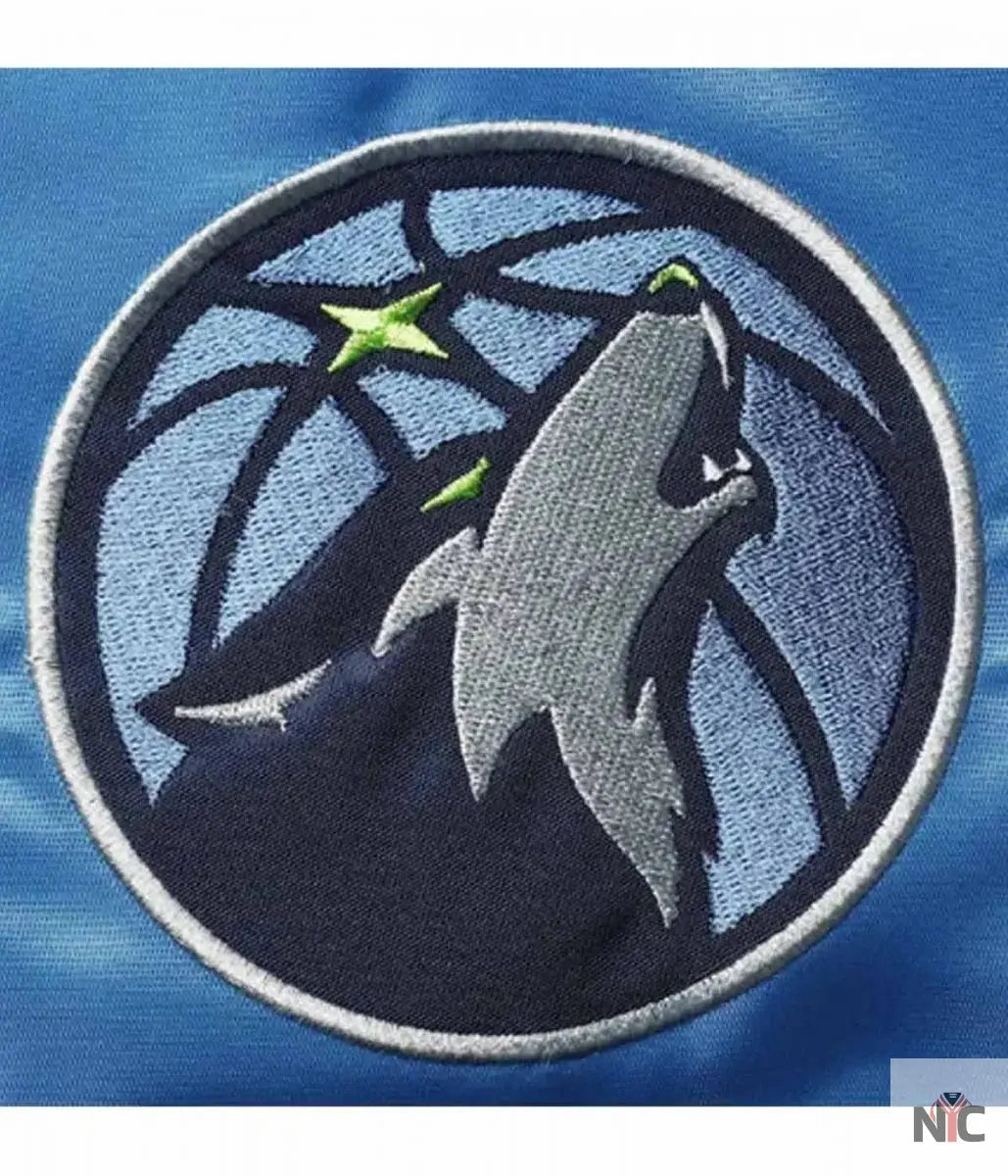 75th Anniversary Minnesota Timberwolves Leader Jacket Clanton Jacket