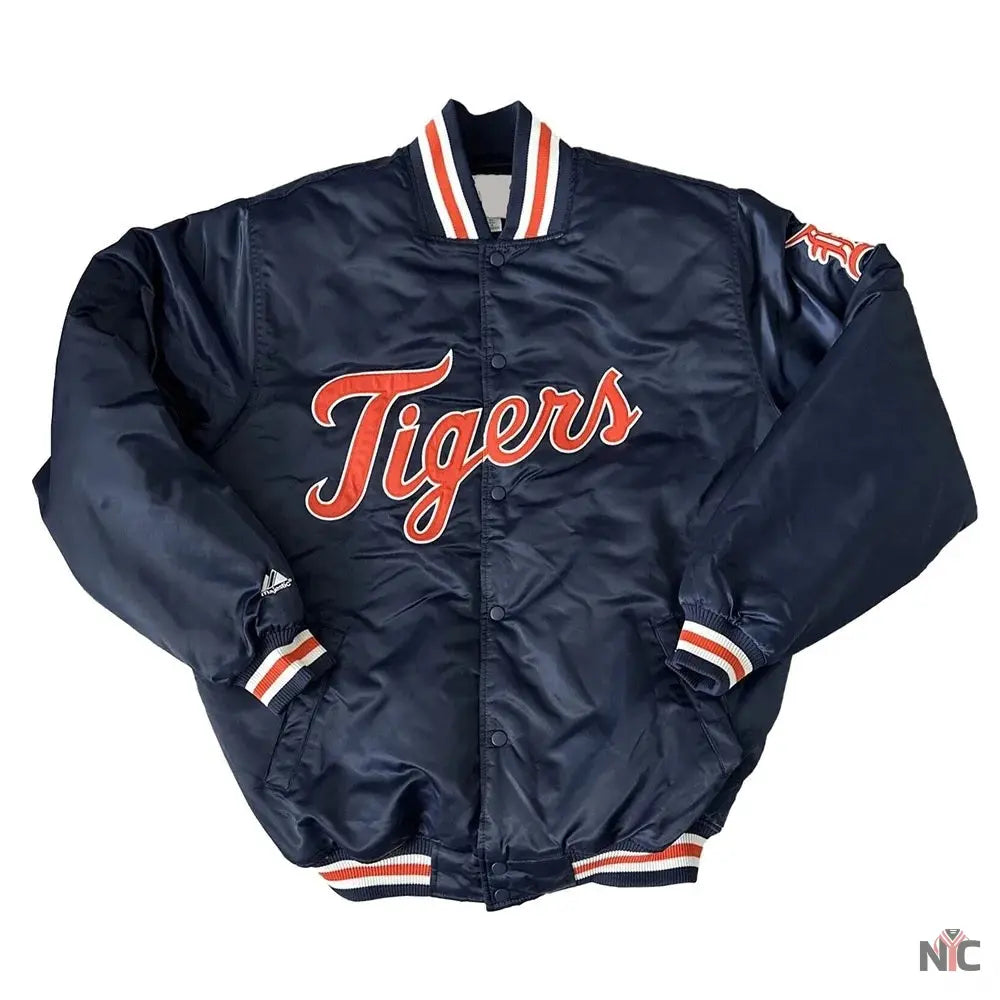80’s Detroit Tigers Bomber Jacket Clanton Jacket