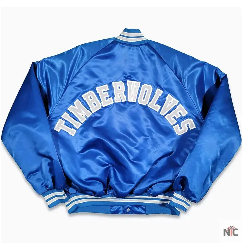 80’s Minnesota Timberwolves Jacket Clanton Jacket