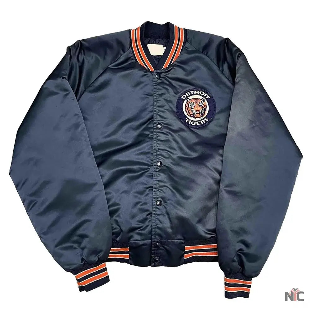 90’s Detroit Tigers Bomber Jacket Clanton Jacket