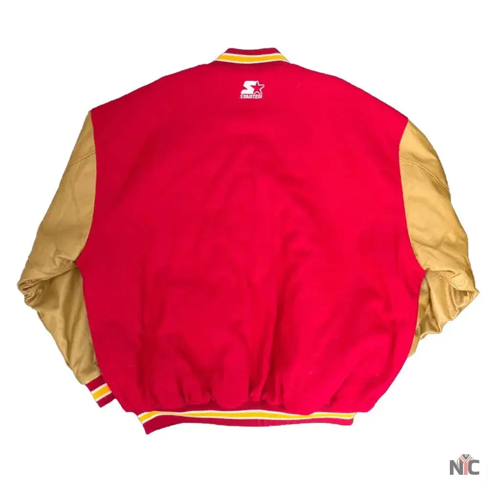 90s Kansas City Chiefs Varsity Jacket Clanton Jacket