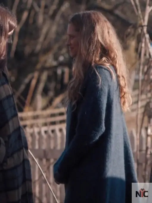 A Discovery Of Witches Teresa Palmer Blue Cardigan Clanton Jacket