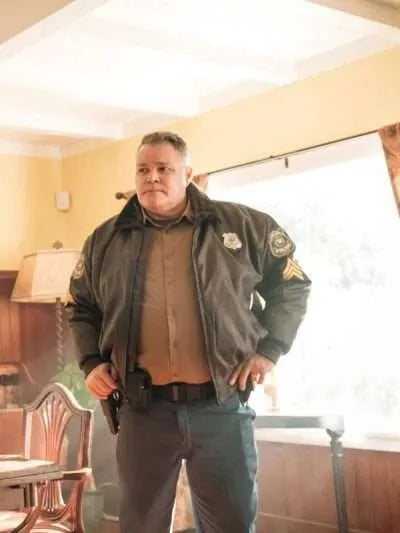 Aaron Douglas Murder in a Small Town Police Jacket