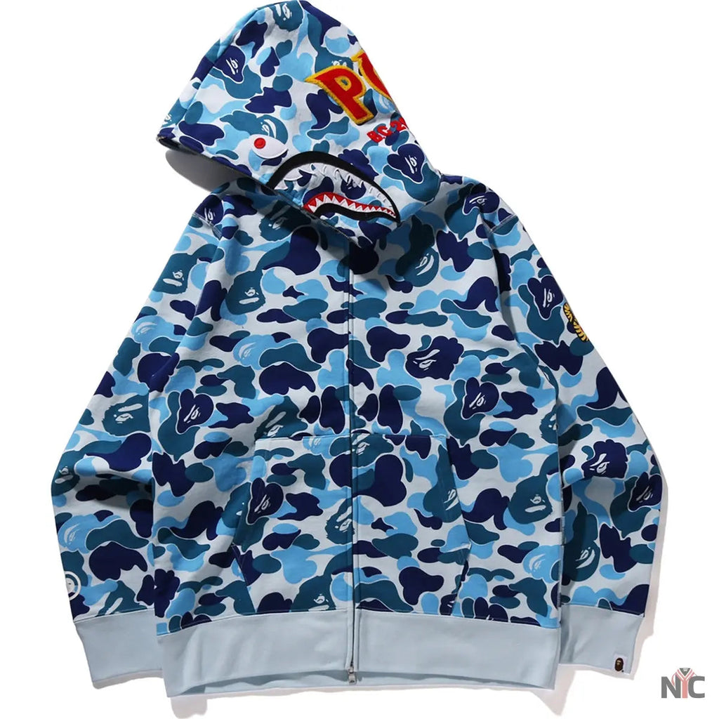 Abc Camo Shark Full Zip Hoodie Mens Clanton Jacket