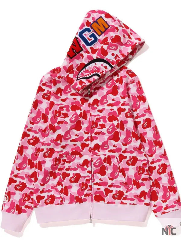 Abc Camo Shark Full Zip Hoodie Clanton Jacket