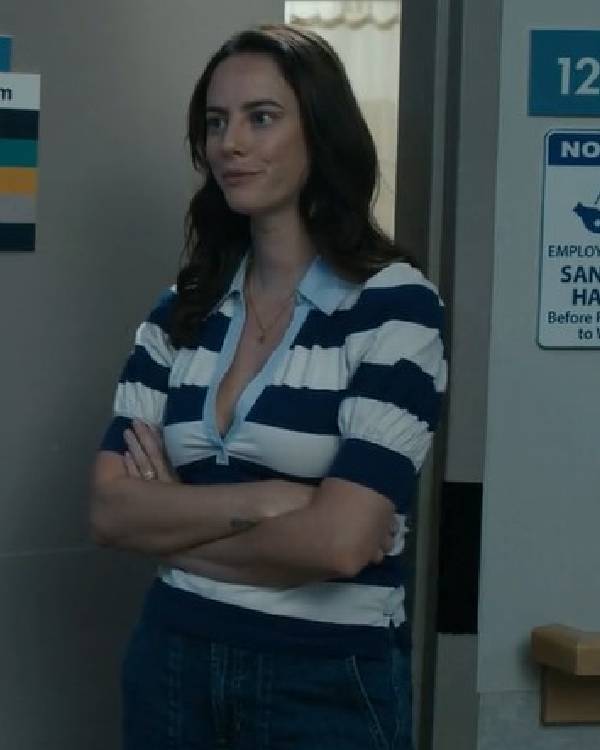 Adulthood Kaya Scodelario Polo Top USA Jackets