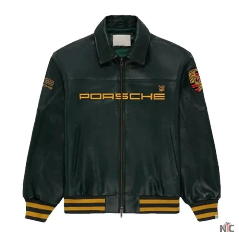 Aime Leon Dore × Porsche Leather Jacket Clanton Jacket