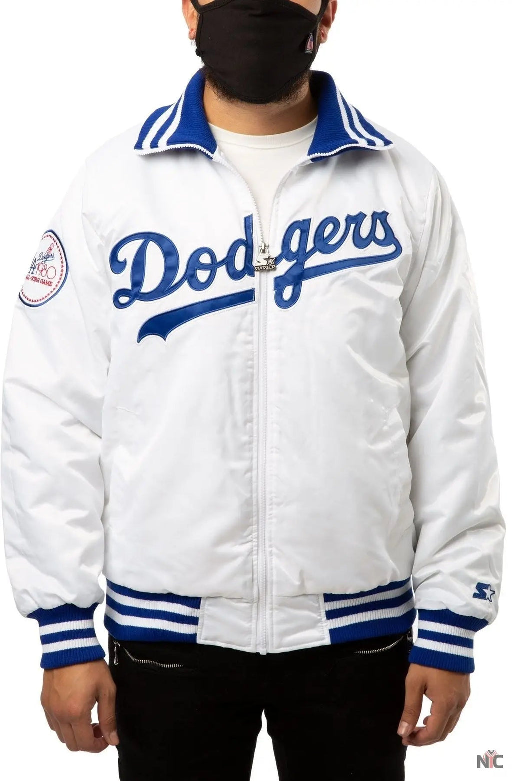 All Star Game LA Dodgers 1980 Satin Varsity Jacket Clanton Jacket