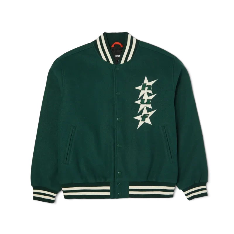 All Star Varsity Green Jacket Clanton Jacket
