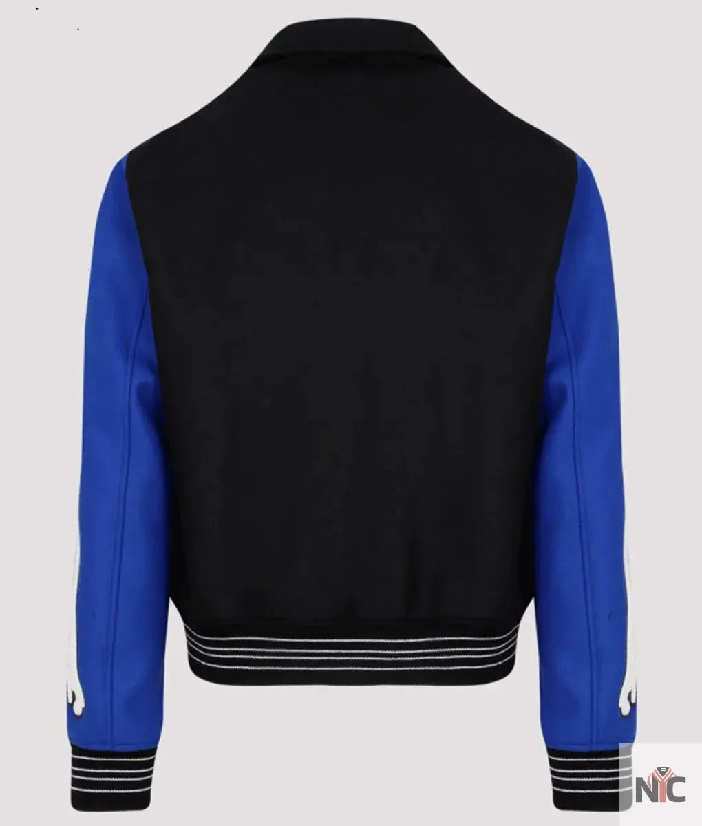 Amiri Bones Letterman Wool Jacket Clanton Jacket