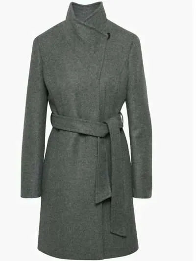 Amy Larsen Doc 2025 Grey Trench Coat
