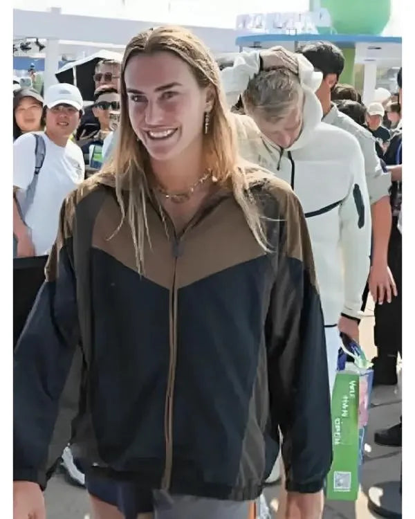 Aryna Sabalenka 2025 Wuhan Open Two-Tone Jacket