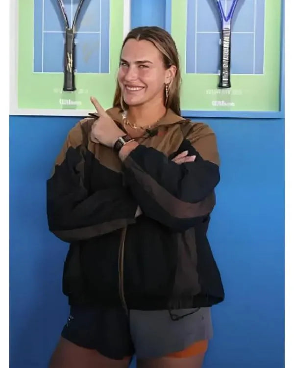Aryna Sabalenka 2025 Wuhan Open Two-Tone Jacket