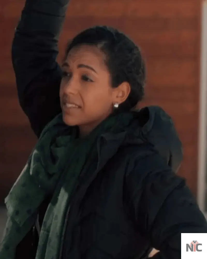 Ashley Larae Our Church Thinks We’re Dating 2024 Black Jacket Clanton Jacket