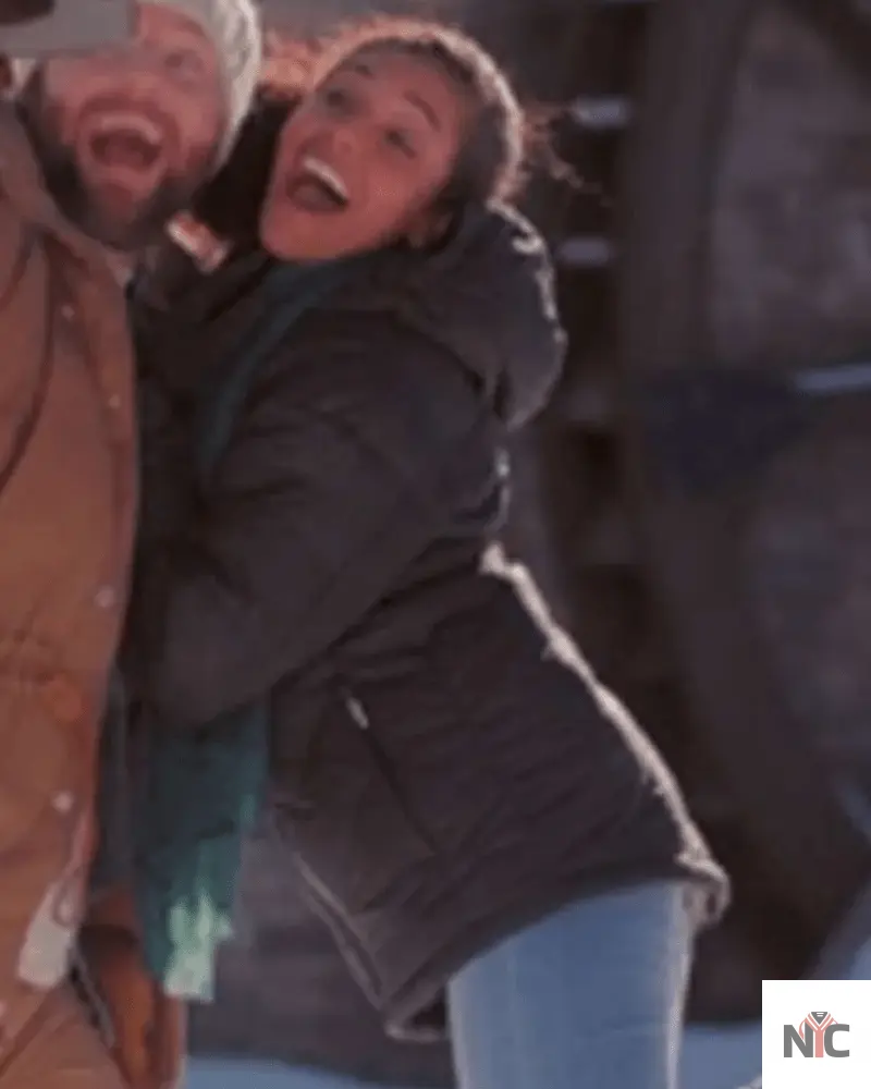 Ashley Larae Our Church Thinks We’re Dating 2024 Black Jacket Clanton Jacket