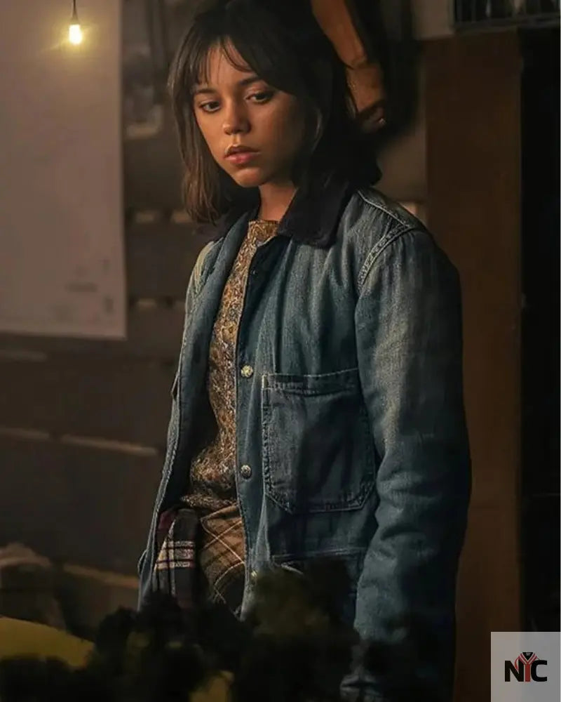 Astrid Deetz Beetlejuice Beetlejuice 2024 Blue Jacket Clanton Jacket