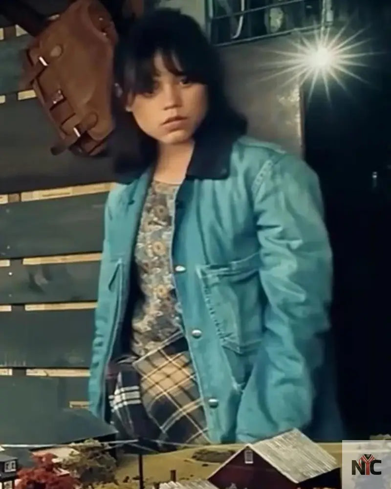 Astrid Deetz Beetlejuice Beetlejuice 2024 Blue Jacket Clanton Jacket