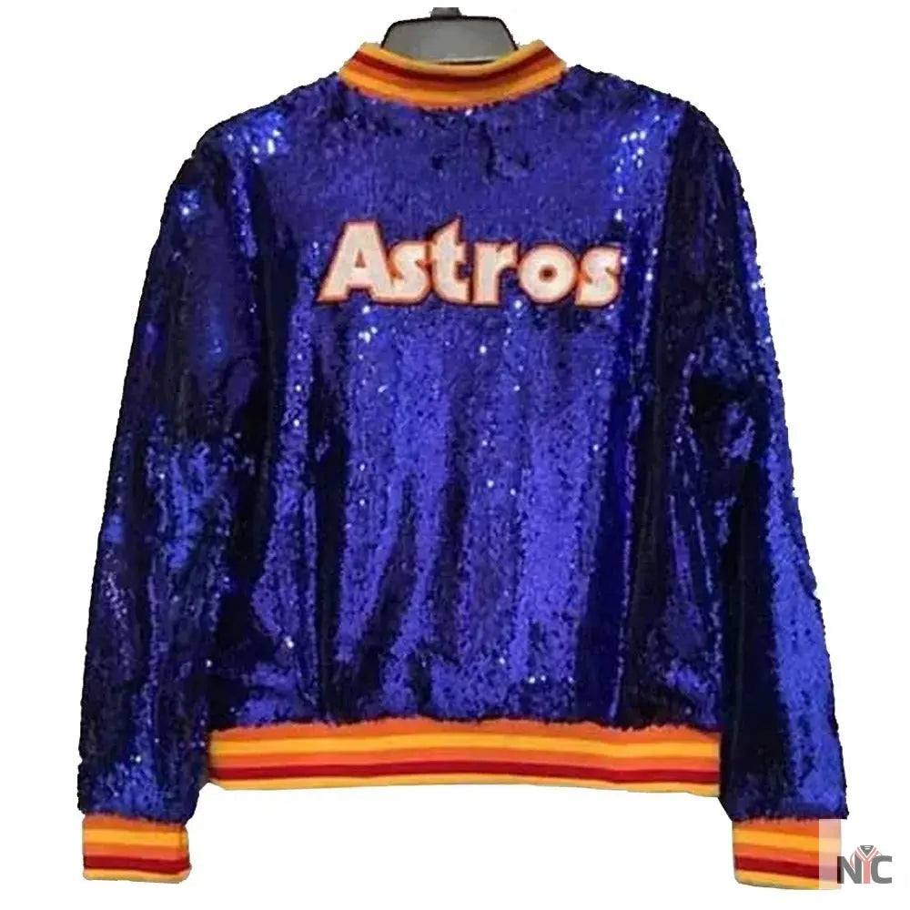 Astros Sequin Jacket Clanton Jacket