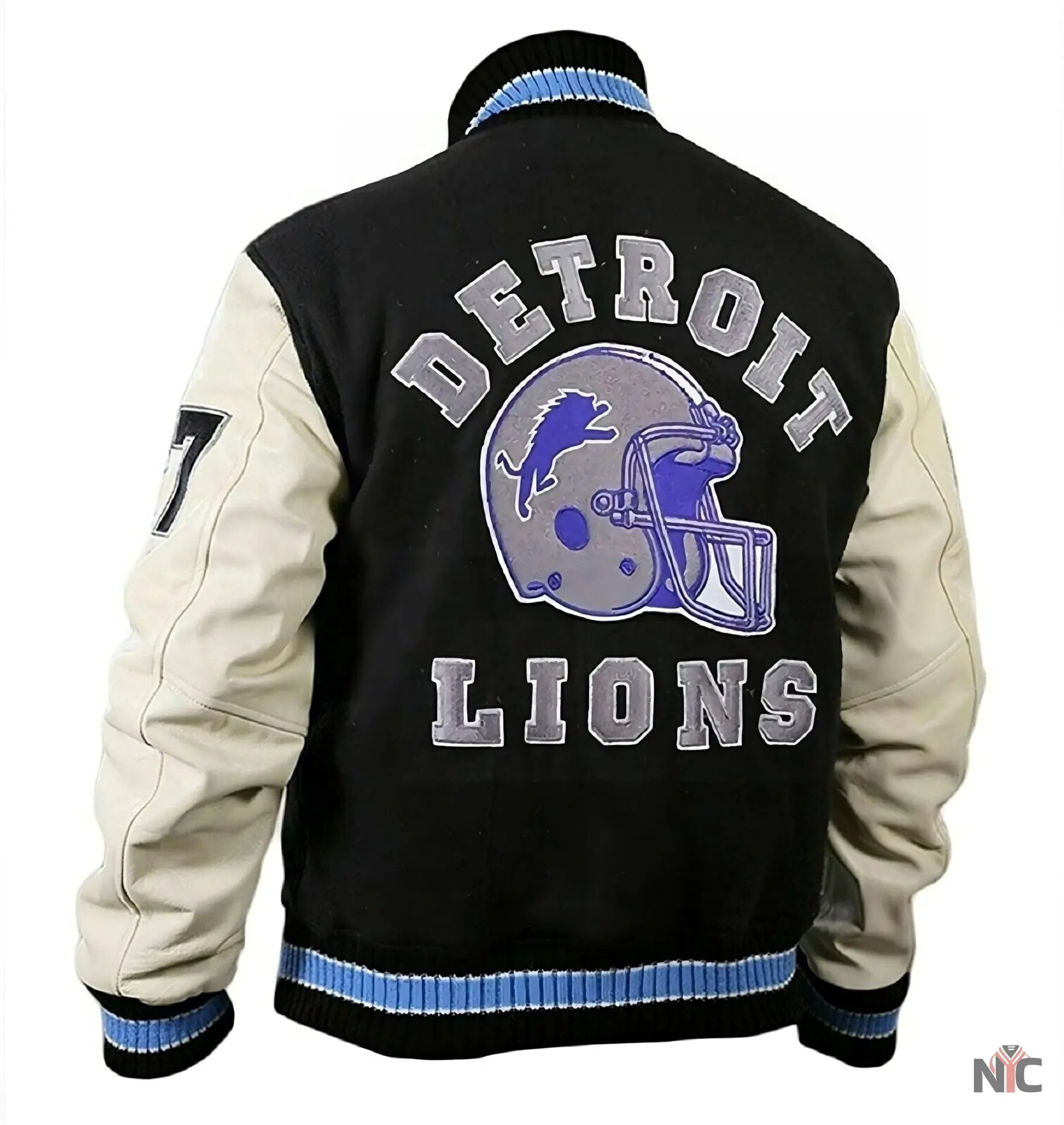 Axel Foley Detroit Lions Jacket Clanton Jacket