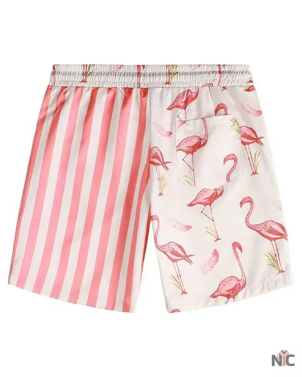 Bachelor in Paradise Jesse Palmer Striped Flamingo Pajamas Clanton Jacket