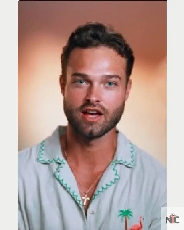 Bachelor in Paradise Sean McLaughlin Flamingo Shirt Clanton Jacket