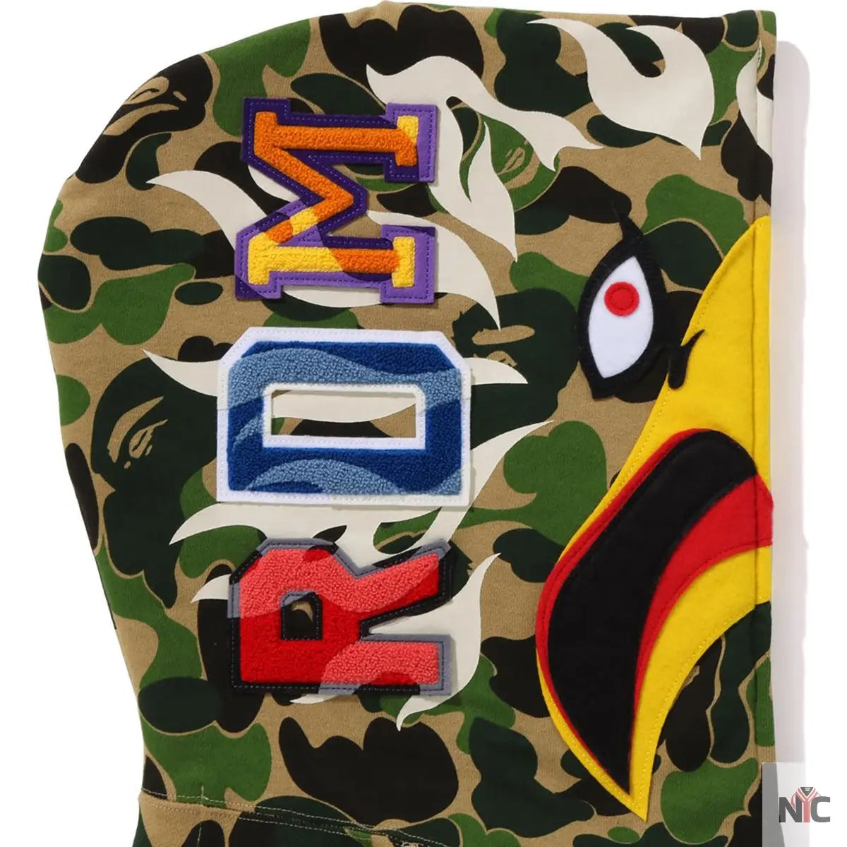 Bape X Readymade Abc Camo Eagle Relaxed Fit Full Zip Hoodie Mens Clanton Jacket