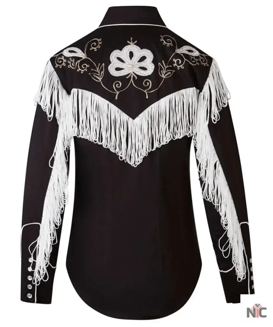 Barbie 2023 Ryan Gosling Black Shirt Clanton Jacket