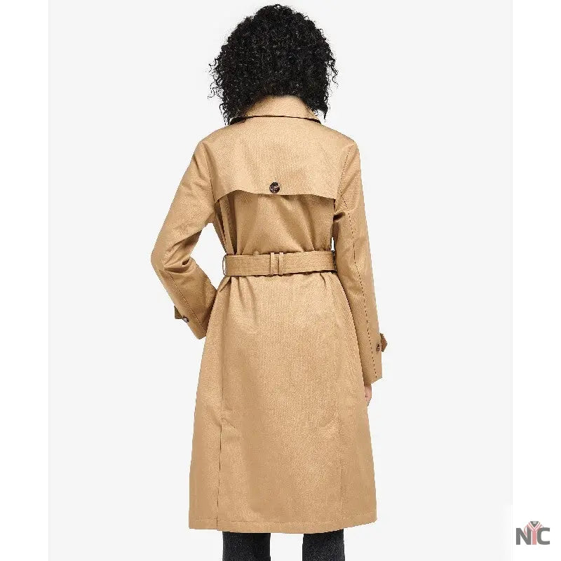 Barbour Greta Ladies Showerproof Trench Coat - Clanton Jacket