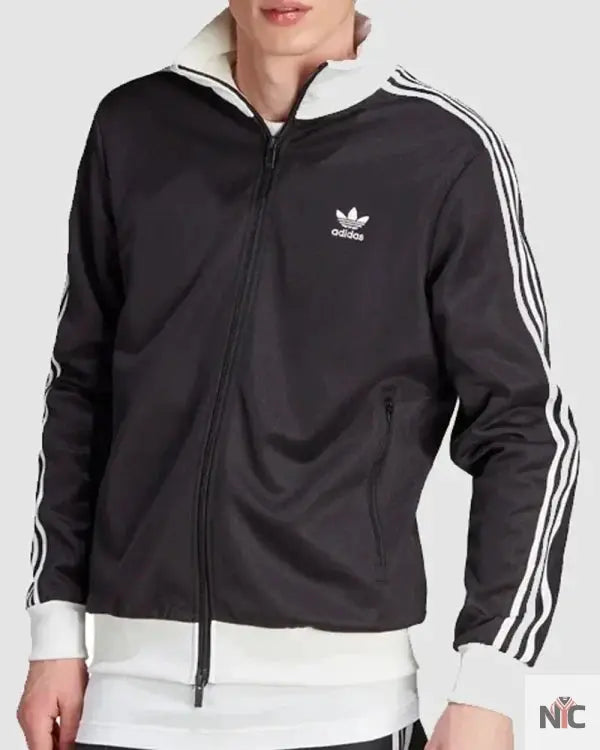 Beckenbauer Classic Black Track Jacket Clanton Jacket