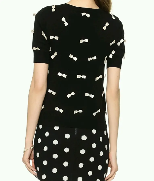 Below Deck S12 Bow Print Sweatshirt USA Jackets