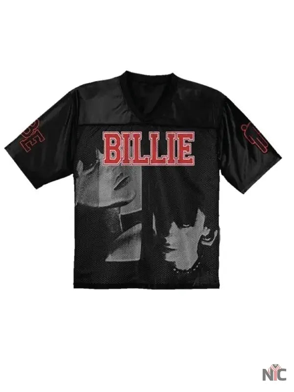 Billie Eilish BE Photo Jersey Clanton Jacket