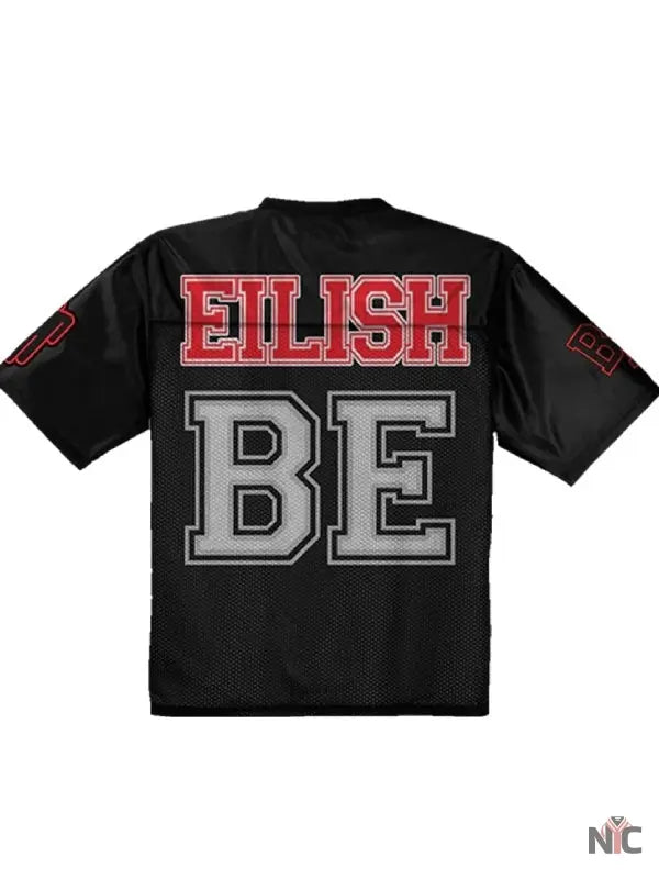 Billie Eilish BE Photo Jersey Clanton Jacket