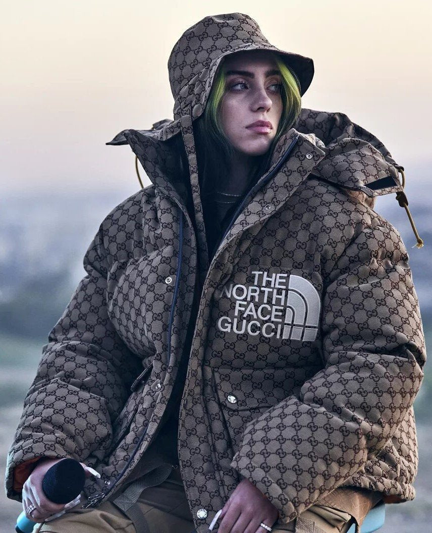 Billie Eilish The North Face Puffer Jacket Clanton Jacket