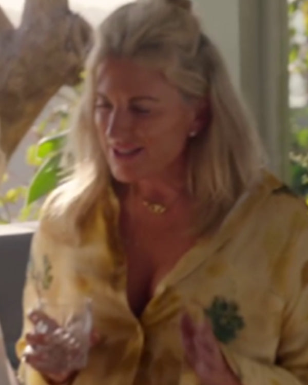 Billion Dollar Playground S01 Yellow Tie Dye Pajamas Set Clanton Jacket